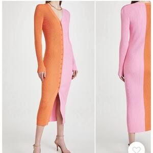 Staud Shoko Sweater Dress Size Medium NWT‎